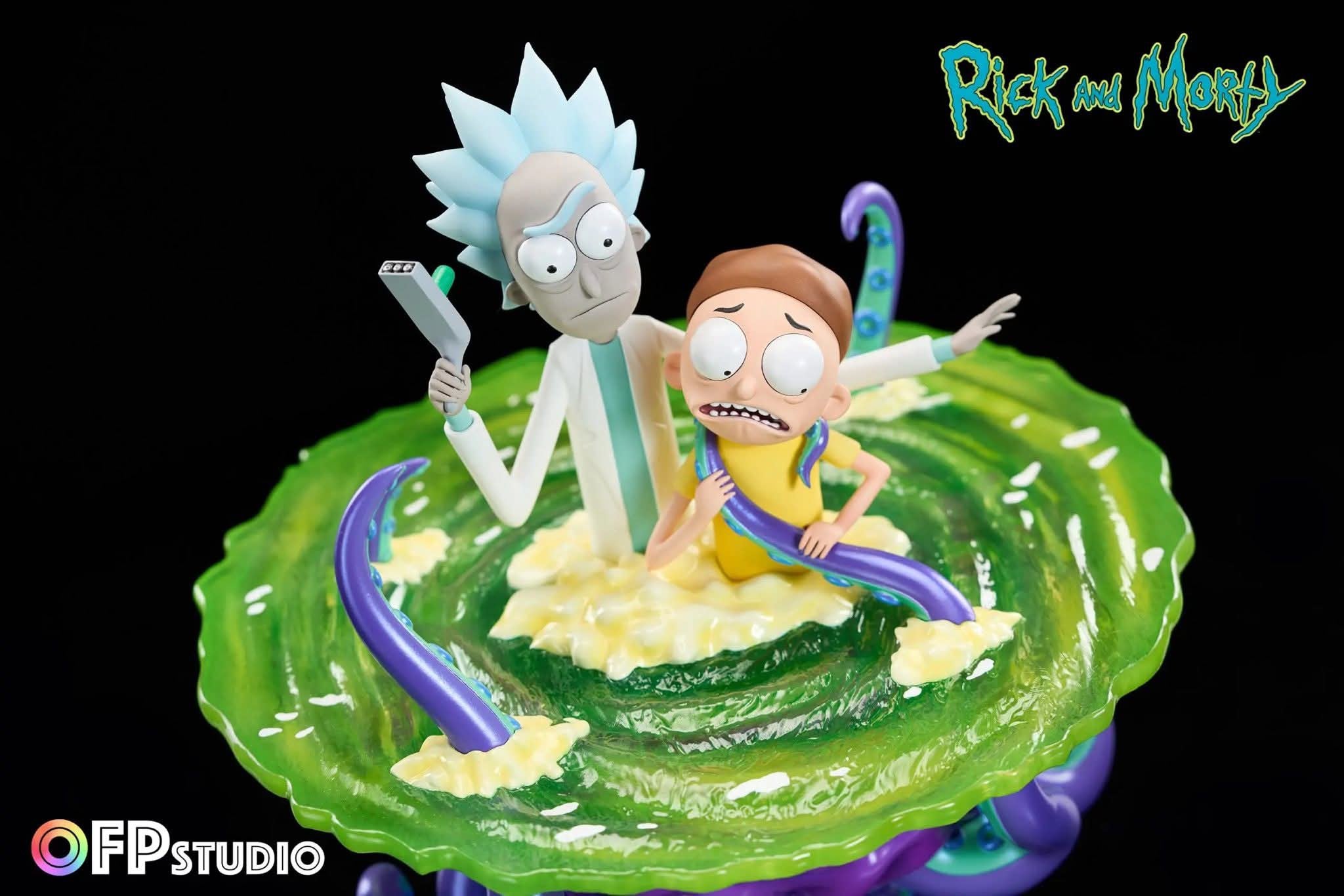 Rick and Morty resin statue OFP Studio anime figure