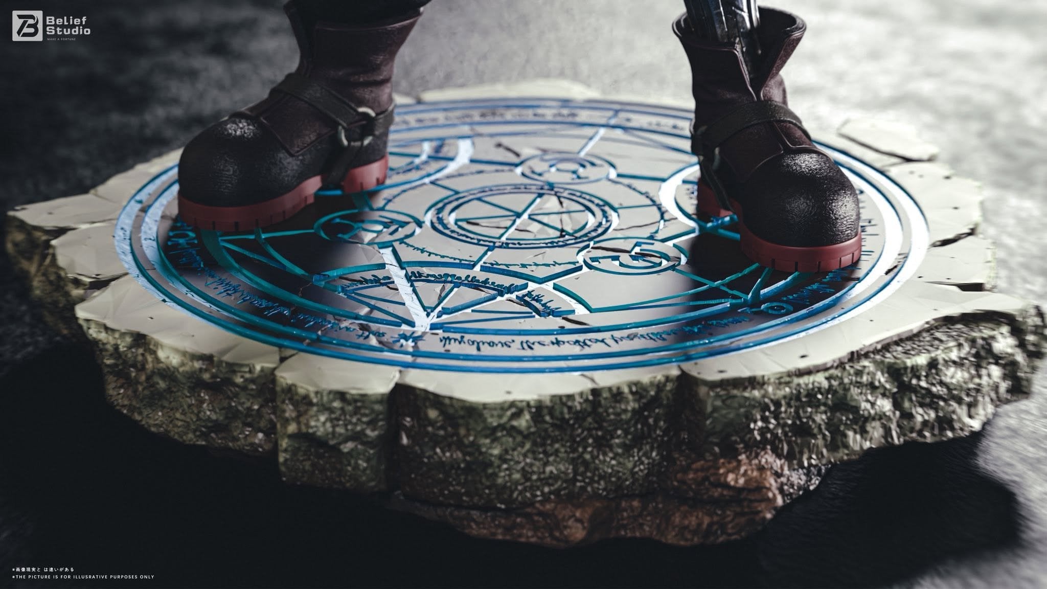 Edward Elric resin statue Belief Studio anime figure