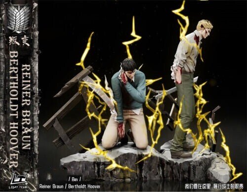 Reiner Braun & Bertholdt Hoover - Attack On Titan - Light Team Studio resin statue light team anime figure