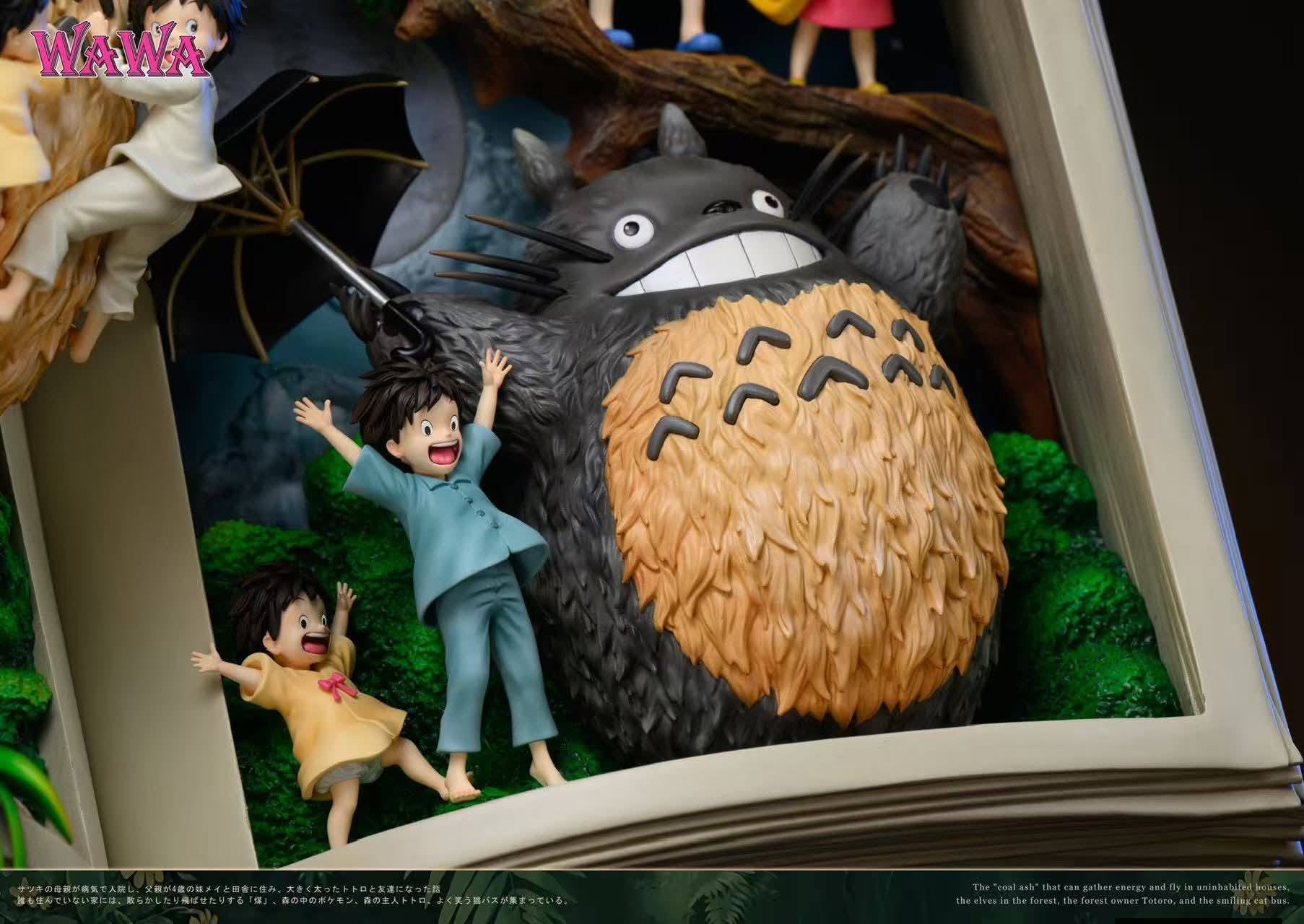 Hayao Miyazaki Book resin statue WAWA Studio anime figure