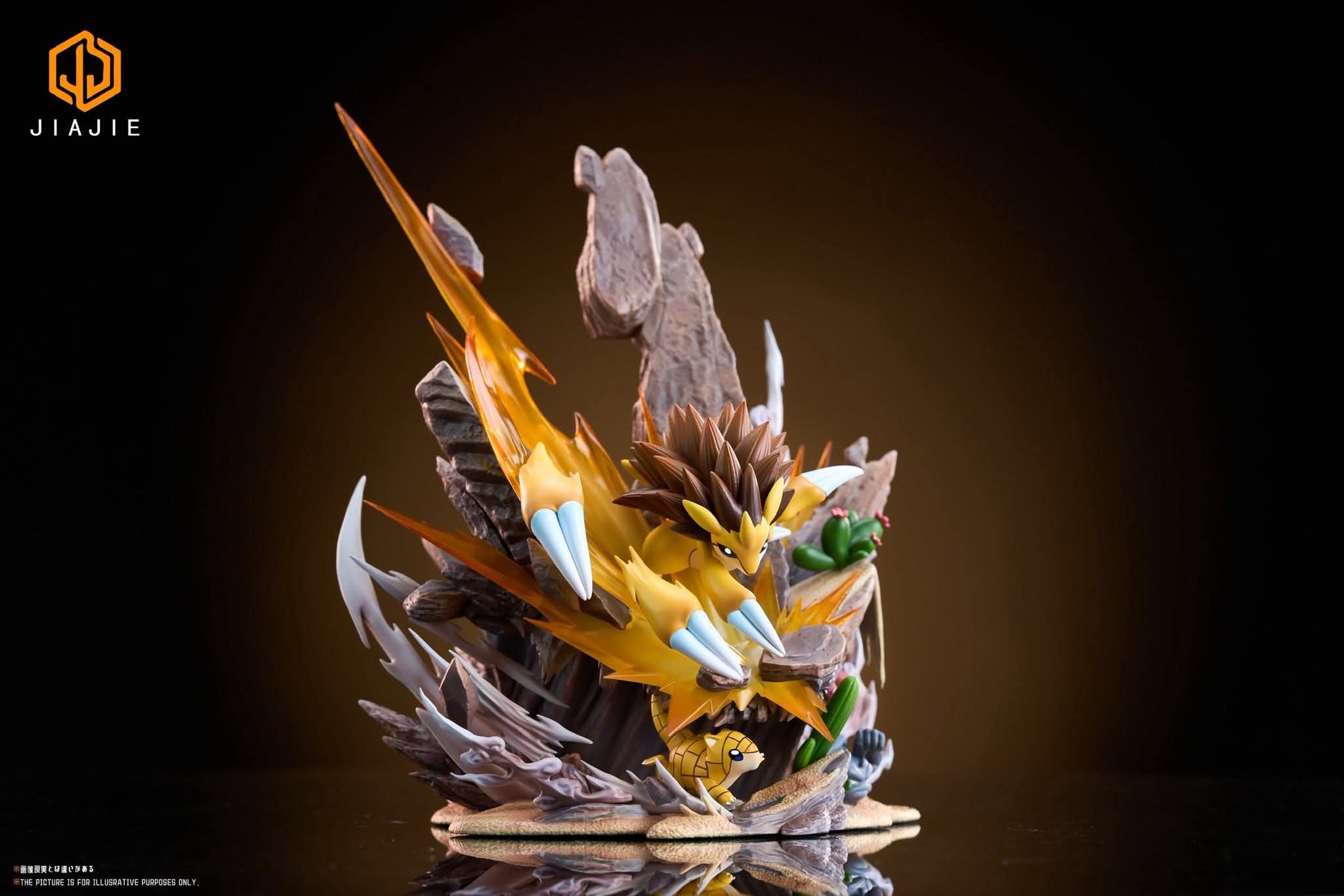 Sandslash resin statue JIAJIE studio anime figure