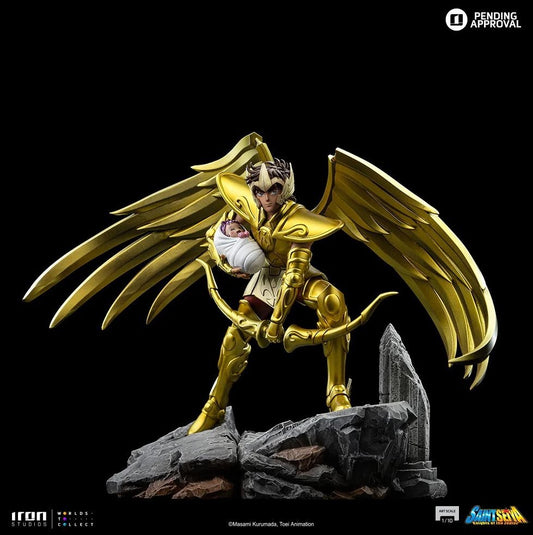 Sagittarius Aiolos resin statue Iron Studio anime figure