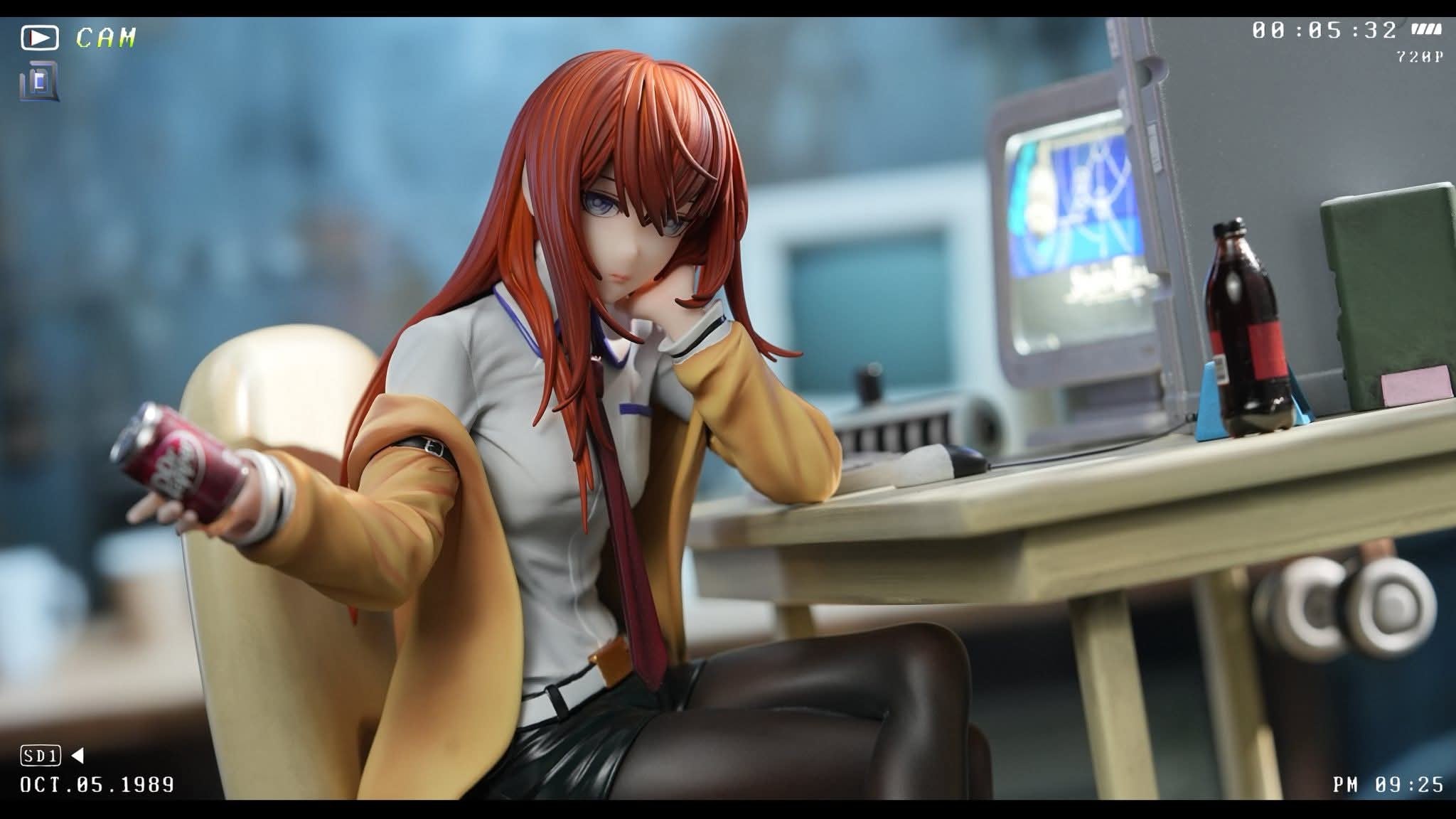 Makise Kurisu resin statue Hui Xiang Studio anime figure