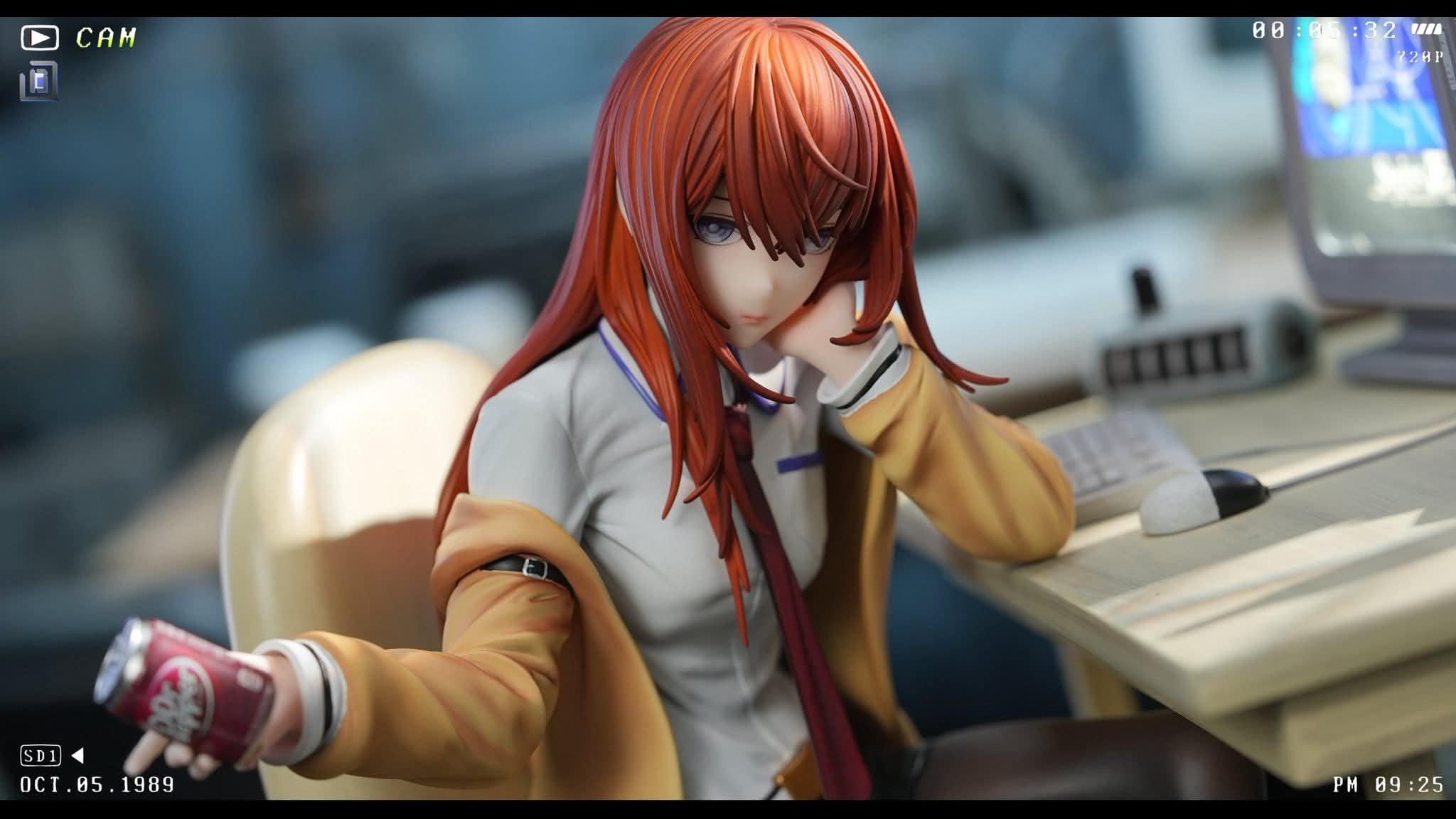 Makise Kurisu resin statue Hui Xiang Studio anime figure
