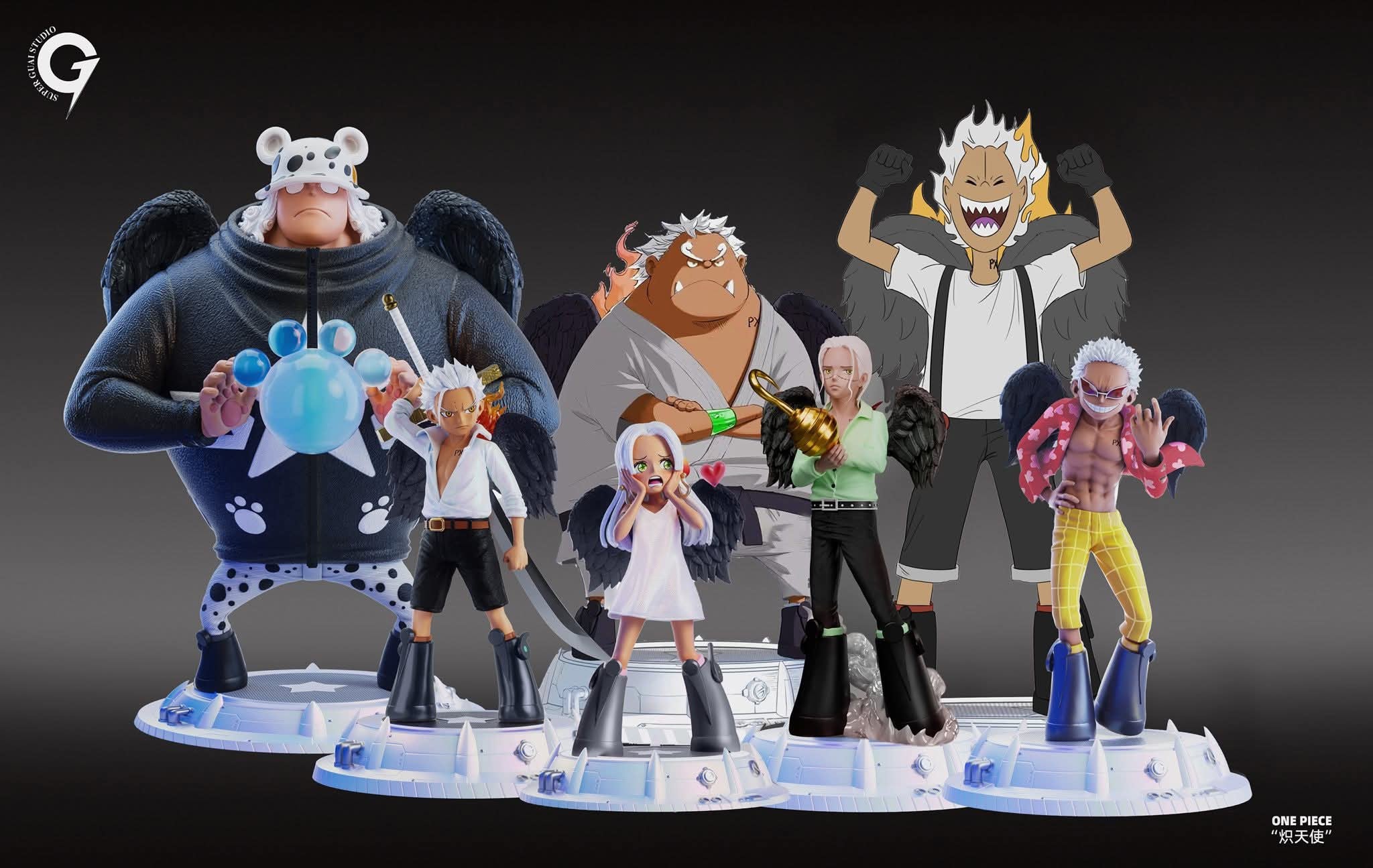 Seraphim Moria resin statue Super Guai Studio anime figure