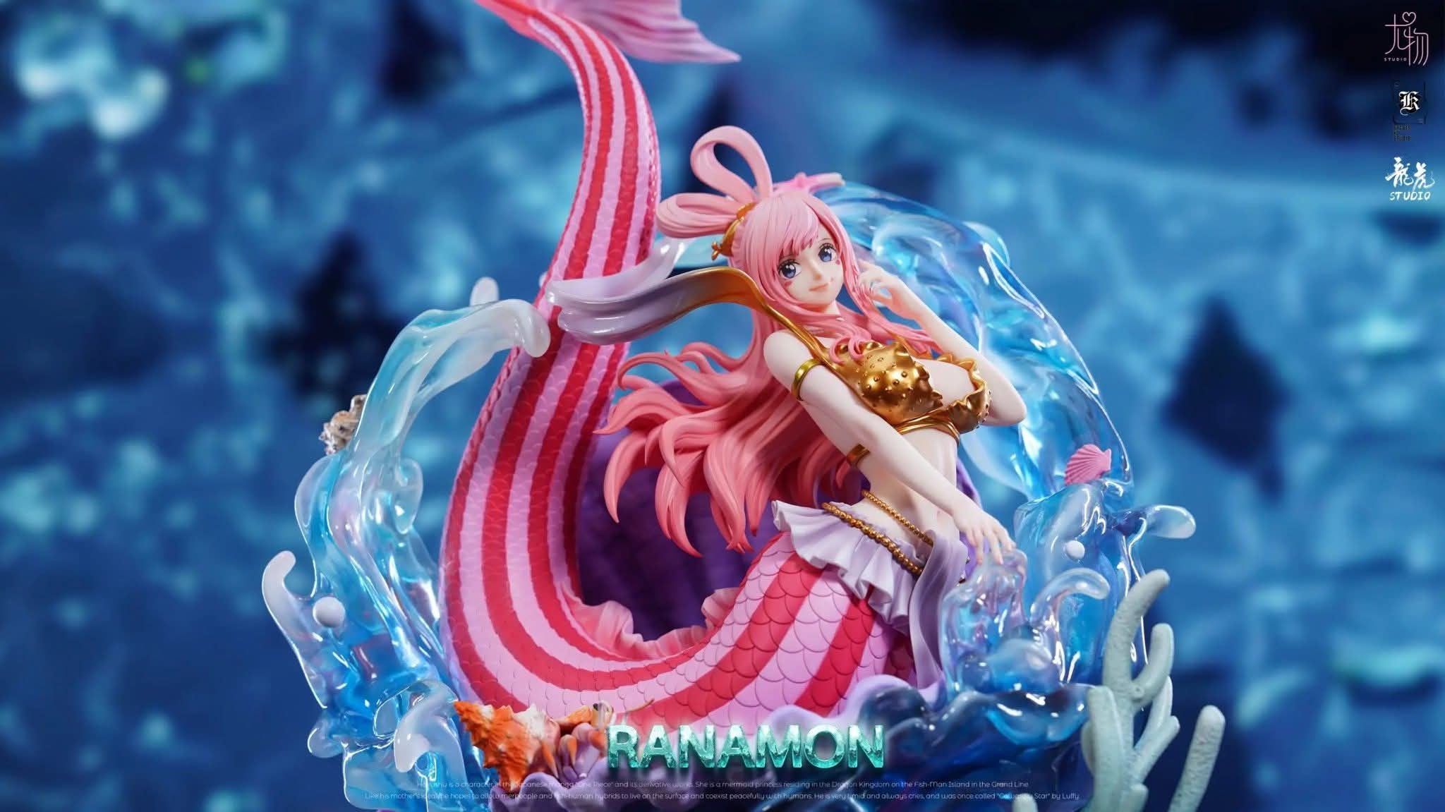 Shirahoshi resin statue You Wu Studio x Spades K Studio x Long Hu Studio anime figure