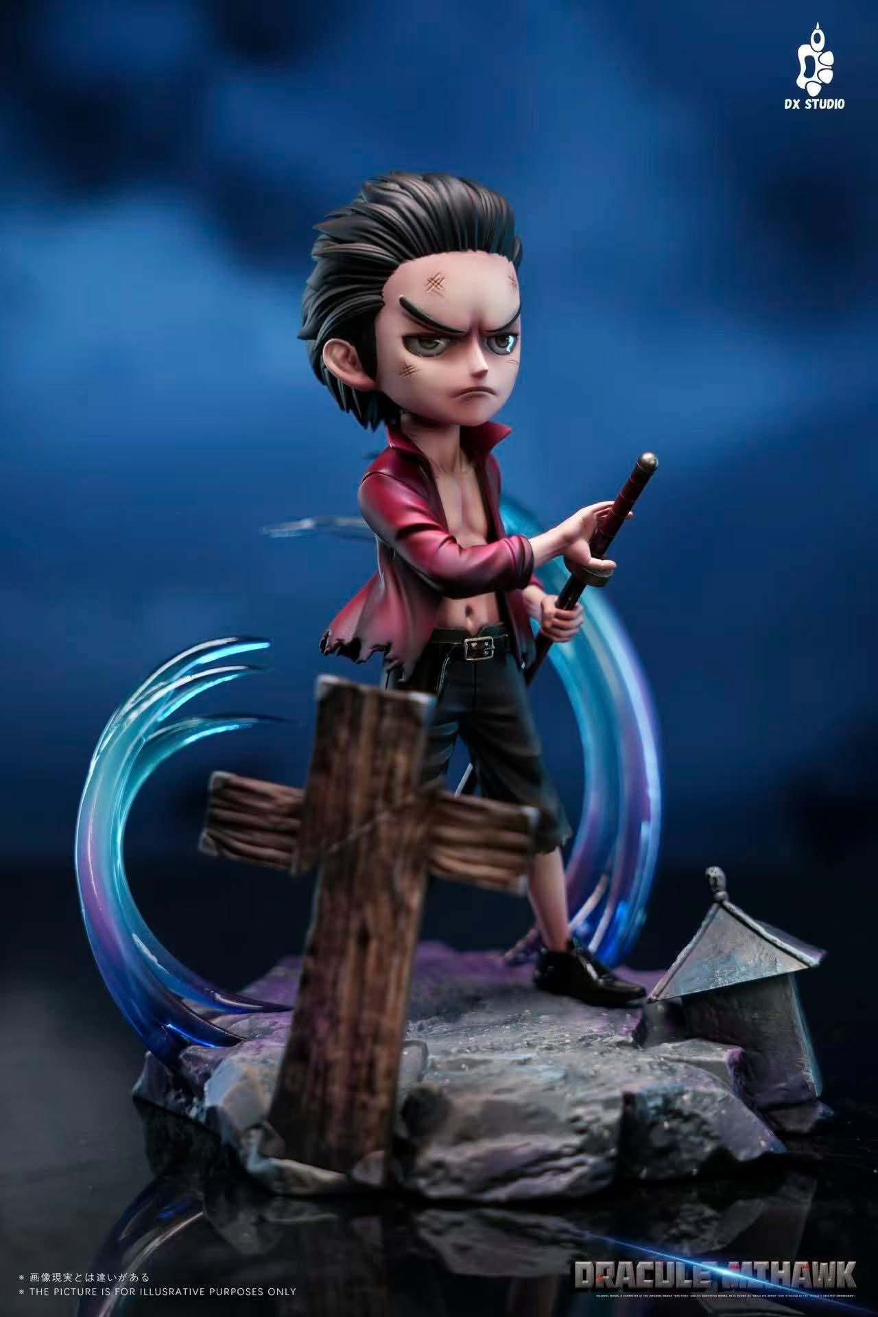 Childhood Doflamingo & Crocodile & Mihawk resin statue DX studio anime figure