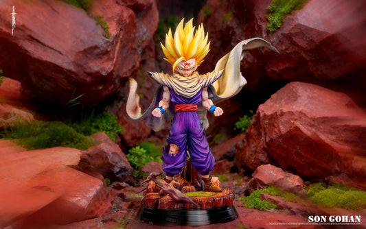 Son Gohan resin statue Forging Sword Studio anime figure