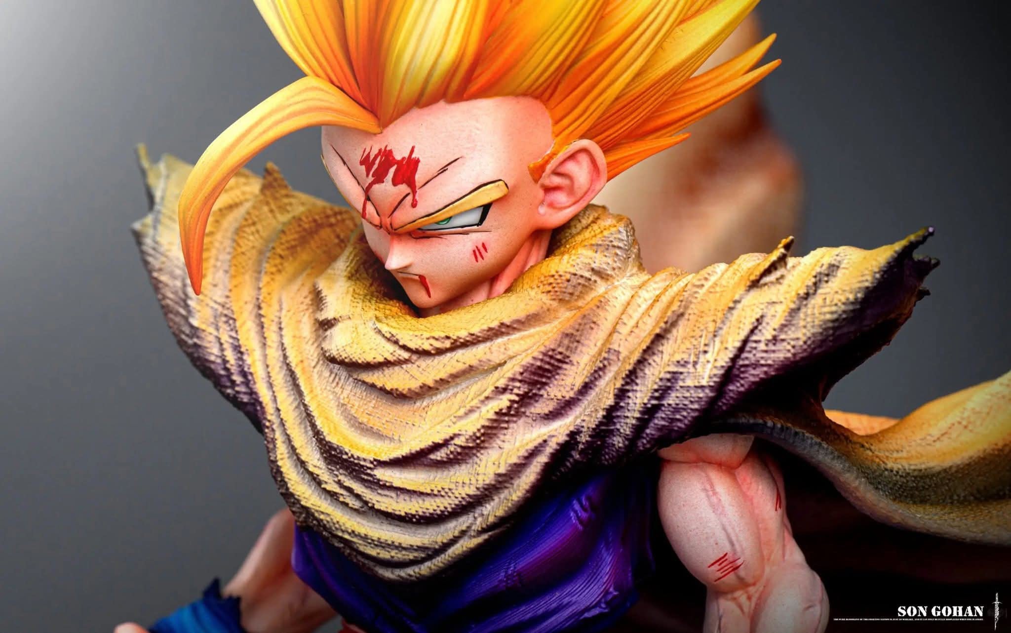 Son Gohan resin statue Forging Sword Studio anime figure