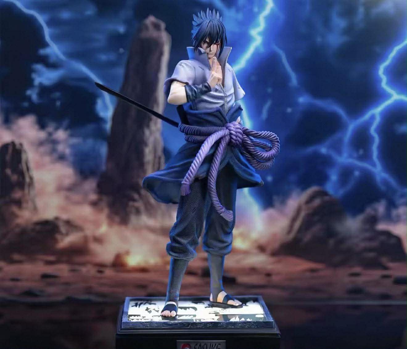 Naruto Shippudent - Uchiha Sasuke YYGK Studio resin statue Navy Toys anime figure