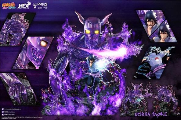 Uchiha Sasuke Hex Collectibles resin statue hex collectibles anime figure