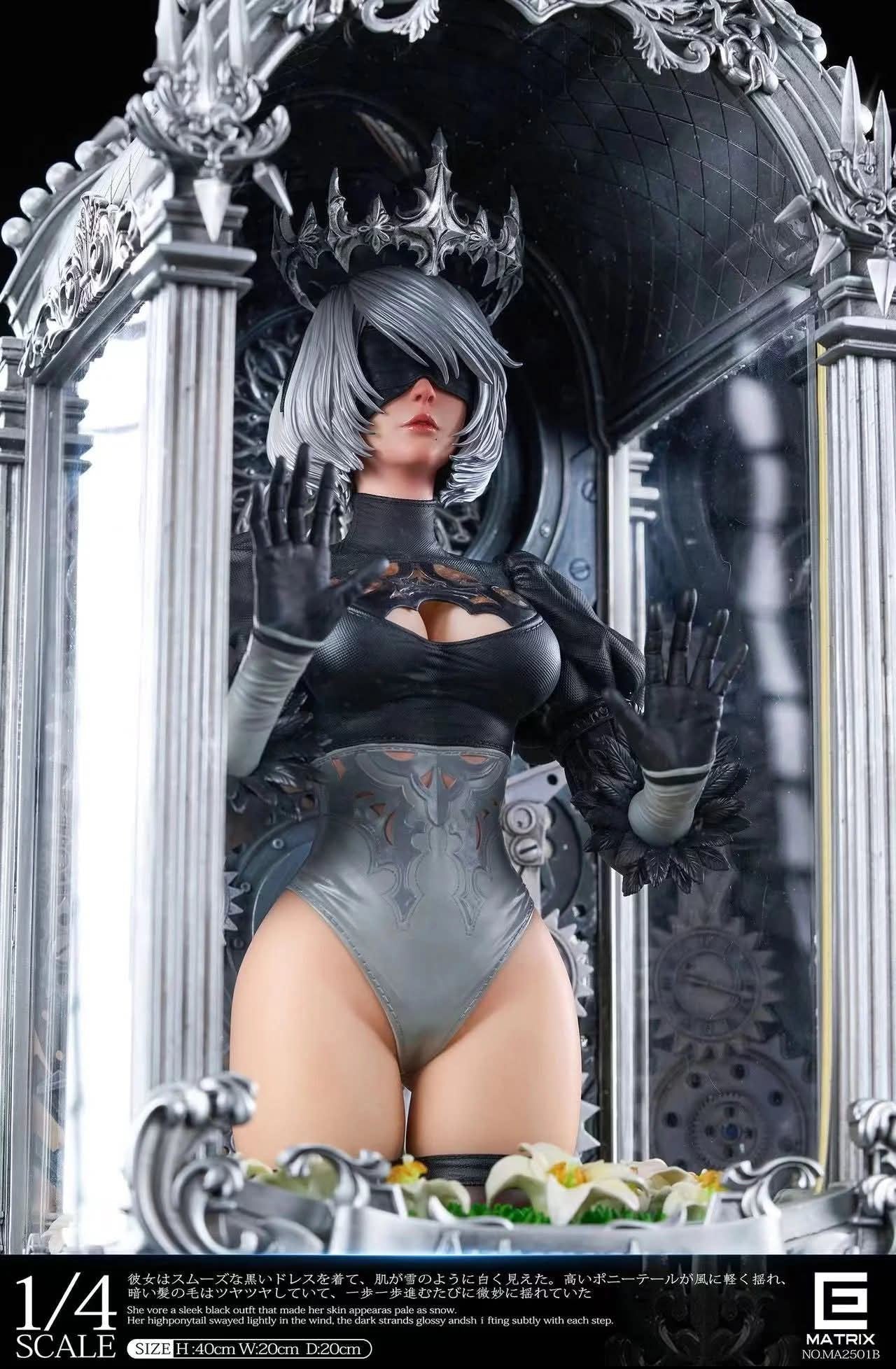 2B Bracket Clock resin statue Matrix Studio anime figure