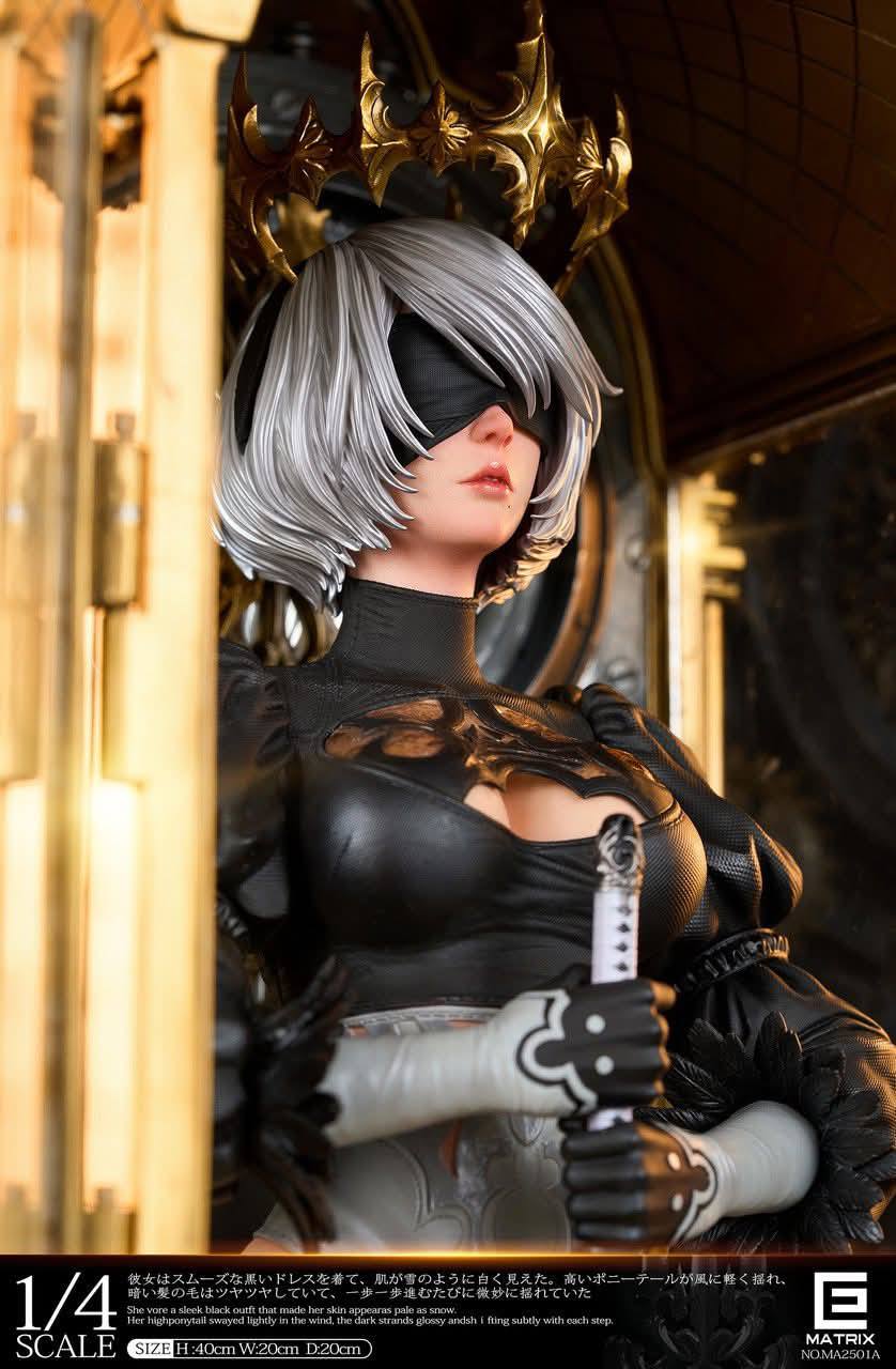 2B Bracket Clock resin statue Matrix Studio anime figure
