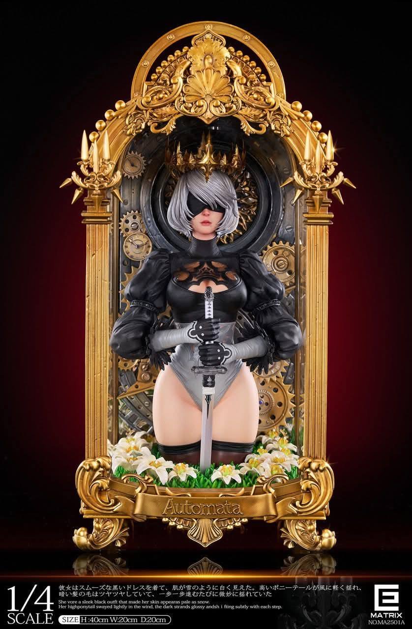 2B Bracket Clock resin statue Matrix Studio anime figure