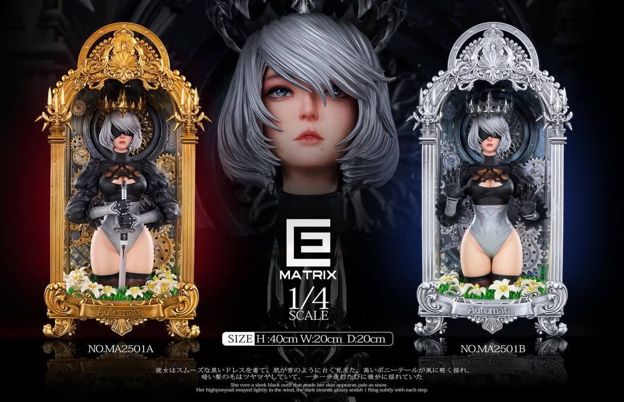 2B Bracket Clock resin statue Matrix Studio anime figure