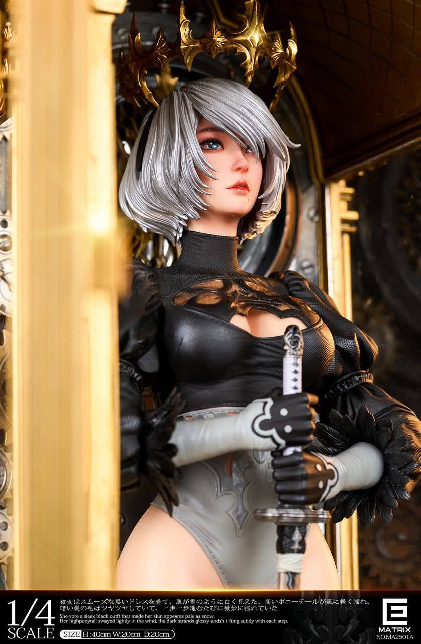 2B Bracket Clock resin statue Matrix Studio anime figure