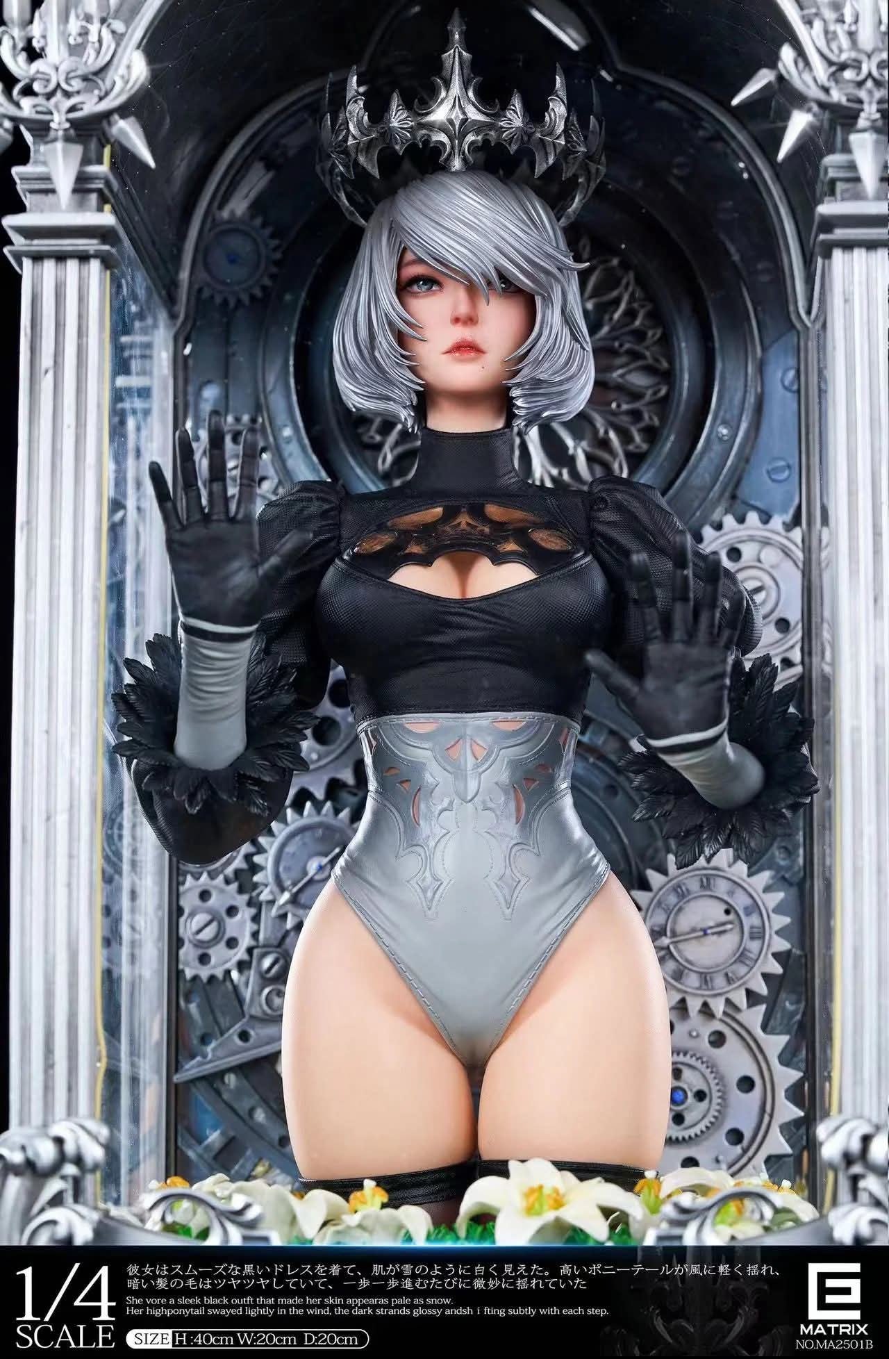 2B Bracket Clock resin statue Matrix Studio anime figure