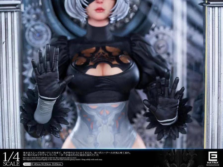 2B Bracket Clock resin statue Matrix Studio anime figure