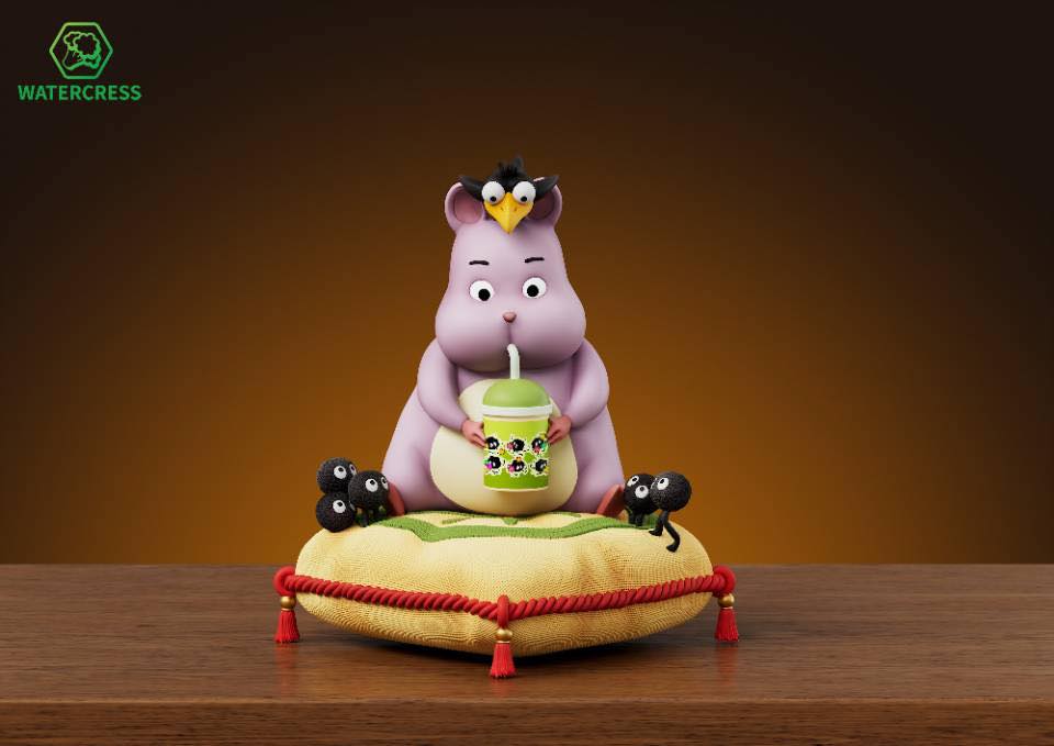 Boh Milk Tea resin statue Watercress Studio anime figure