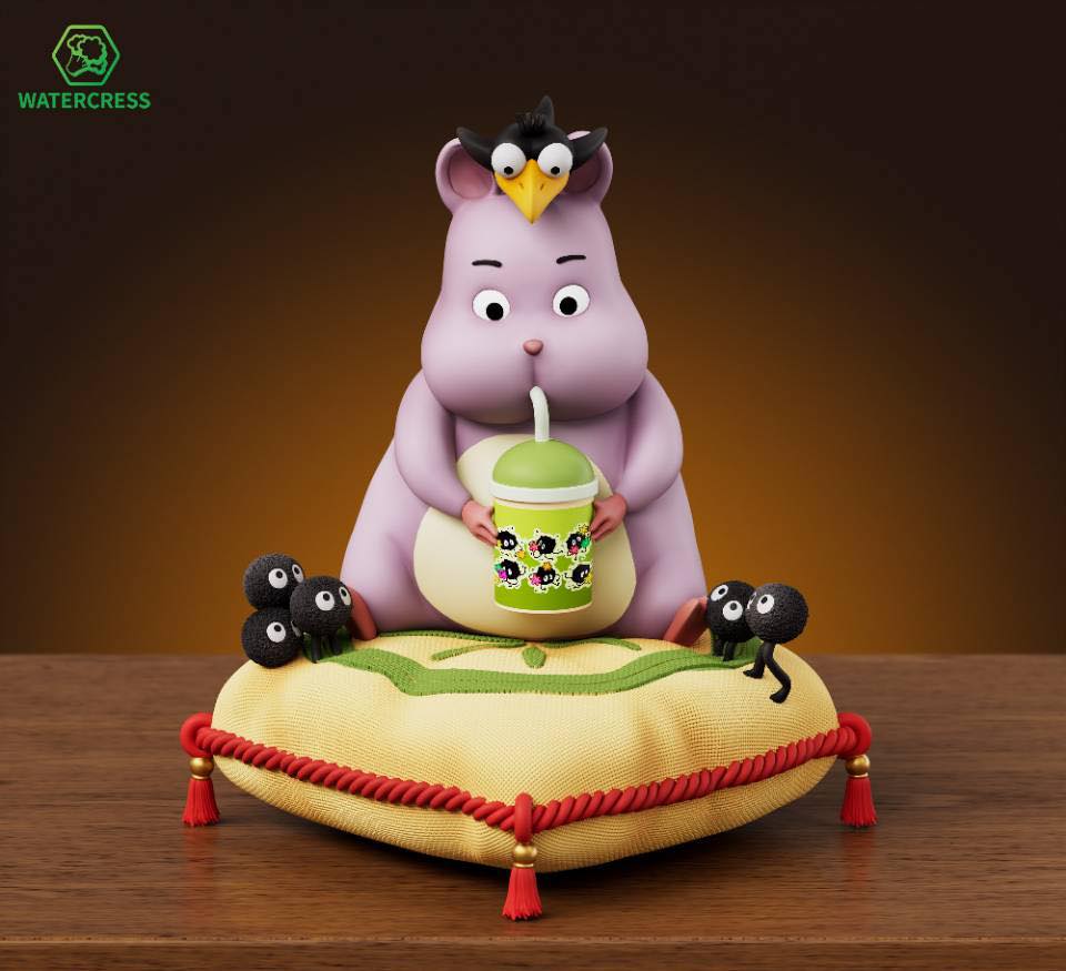 Boh Milk Tea resin statue Watercress Studio anime figure