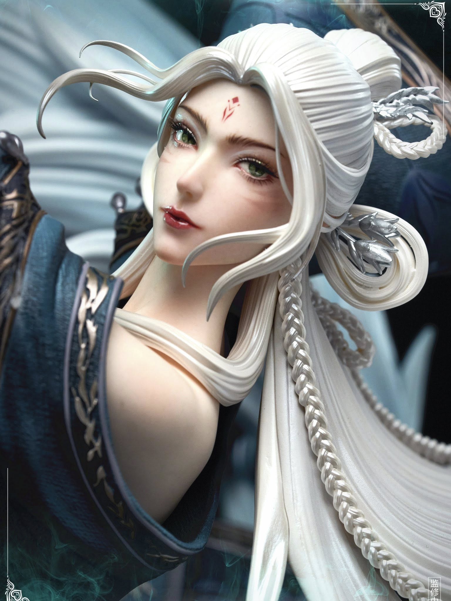 Zhu Xian resin statue Shi Yue Wu Tong Studio anime figure