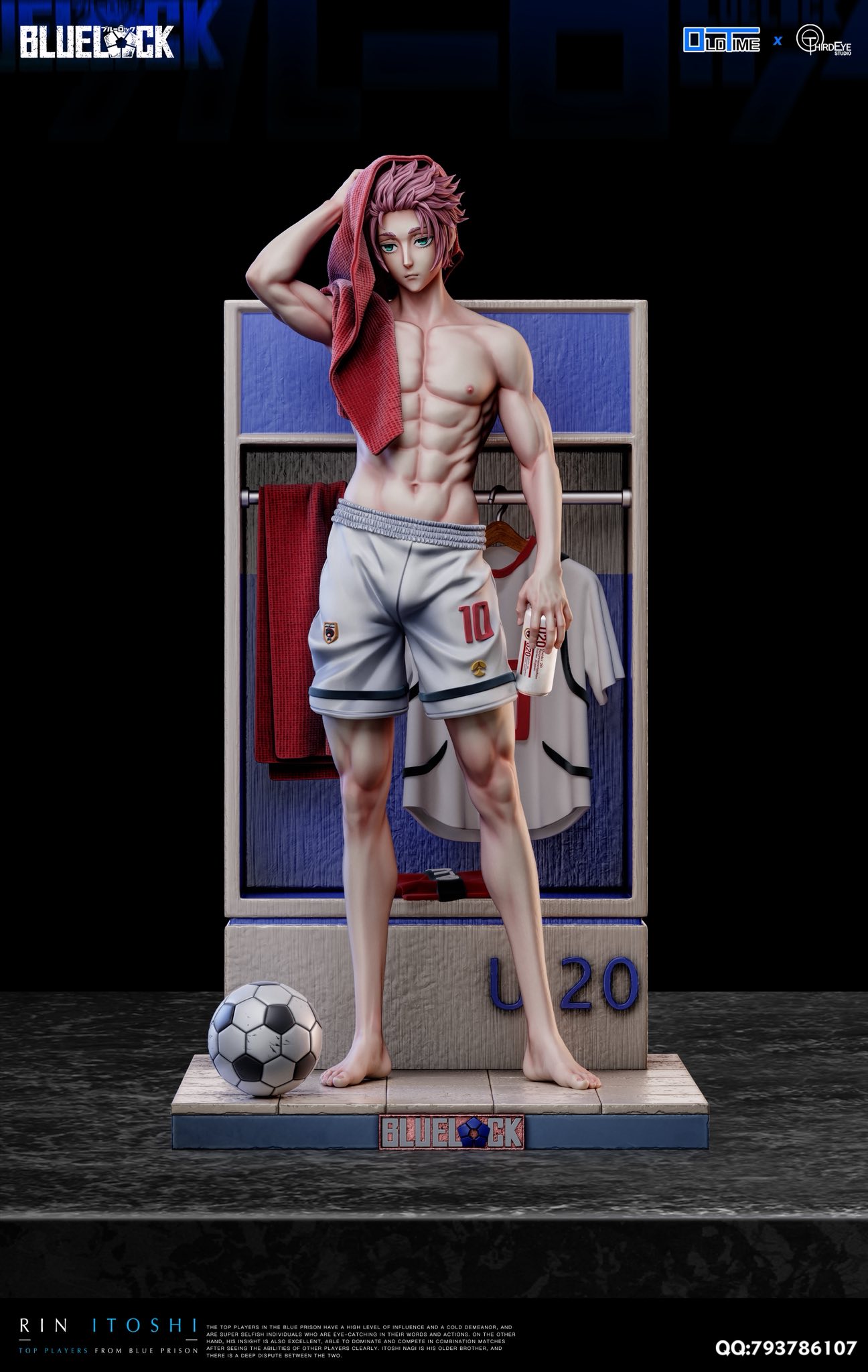Itoshi Sae resin statue Old Time Studio x Third Eye Studio anime figure