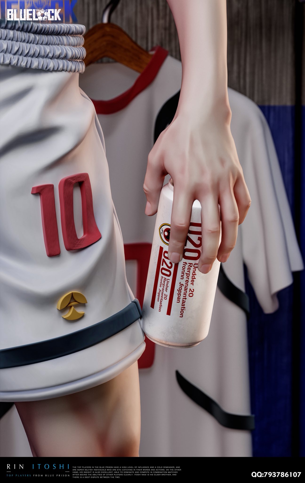 Itoshi Sae resin statue Old Time Studio x Third Eye Studio anime figure