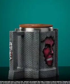 Psd Studio - Colossal Titan Wall Breach Ver. Water Bottle Attack on Titan resin statue Navy Toys anime figure