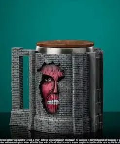 Psd Studio - Colossal Titan Wall Breach Ver. Water Bottle Attack on Titan resin statue Navy Toys anime figure