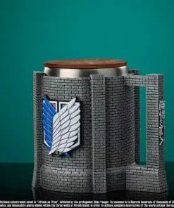 Psd Studio - Colossal Titan Wall Breach Ver. Water Bottle Attack on Titan resin statue Navy Toys anime figure