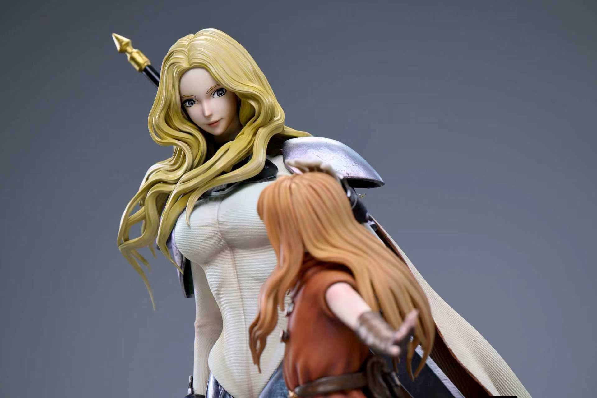 Teresa & Clare resin statue AT Studio & BIHS Studio anime figure