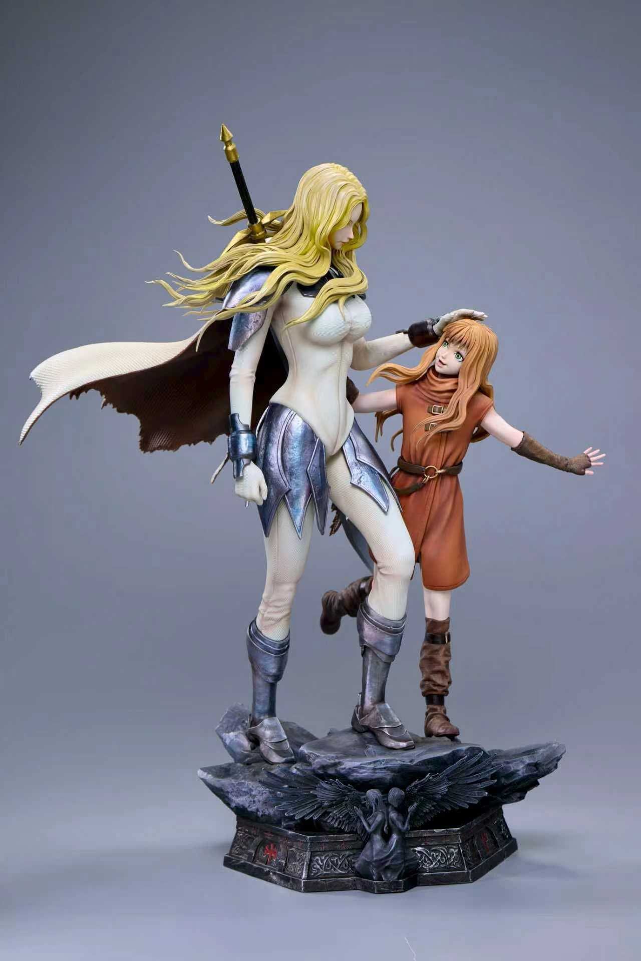 Teresa & Clare resin statue AT Studio & BIHS Studio anime figure