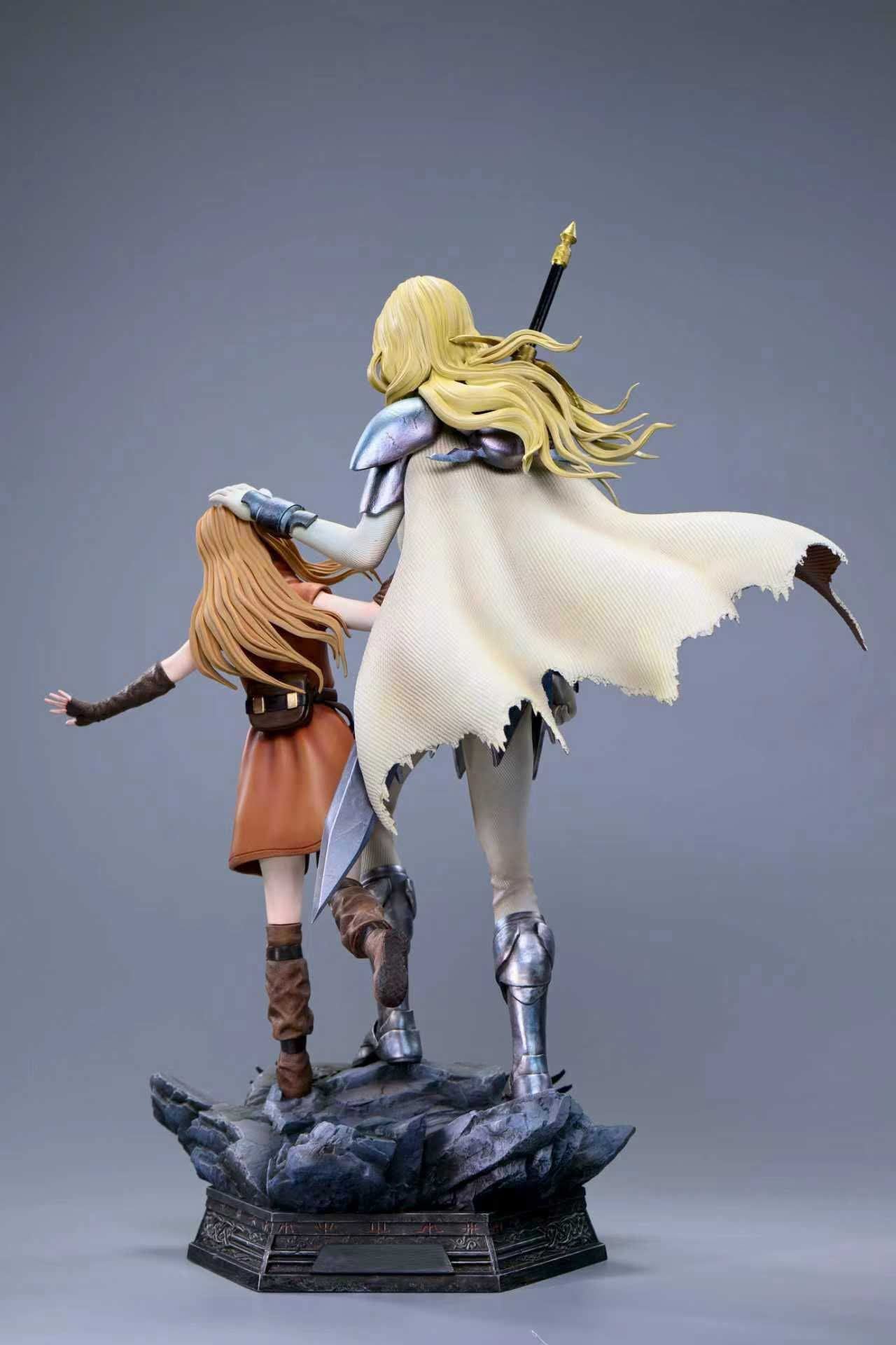 Teresa & Clare resin statue AT Studio & BIHS Studio anime figure