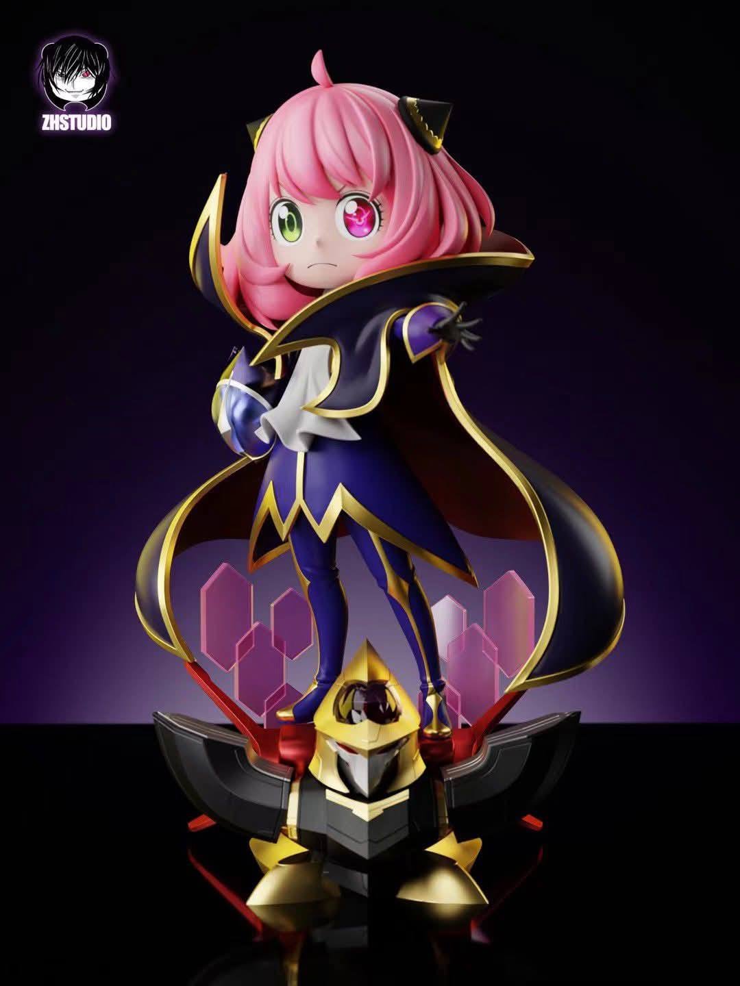 Anya Cosplay Lelouch resin statue zh studio anime figure