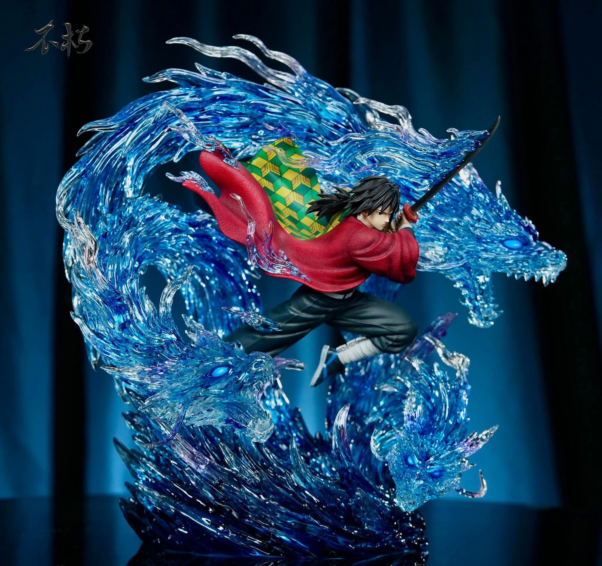 Tomioka Giyuu resin statue Immortal Studio anime figure