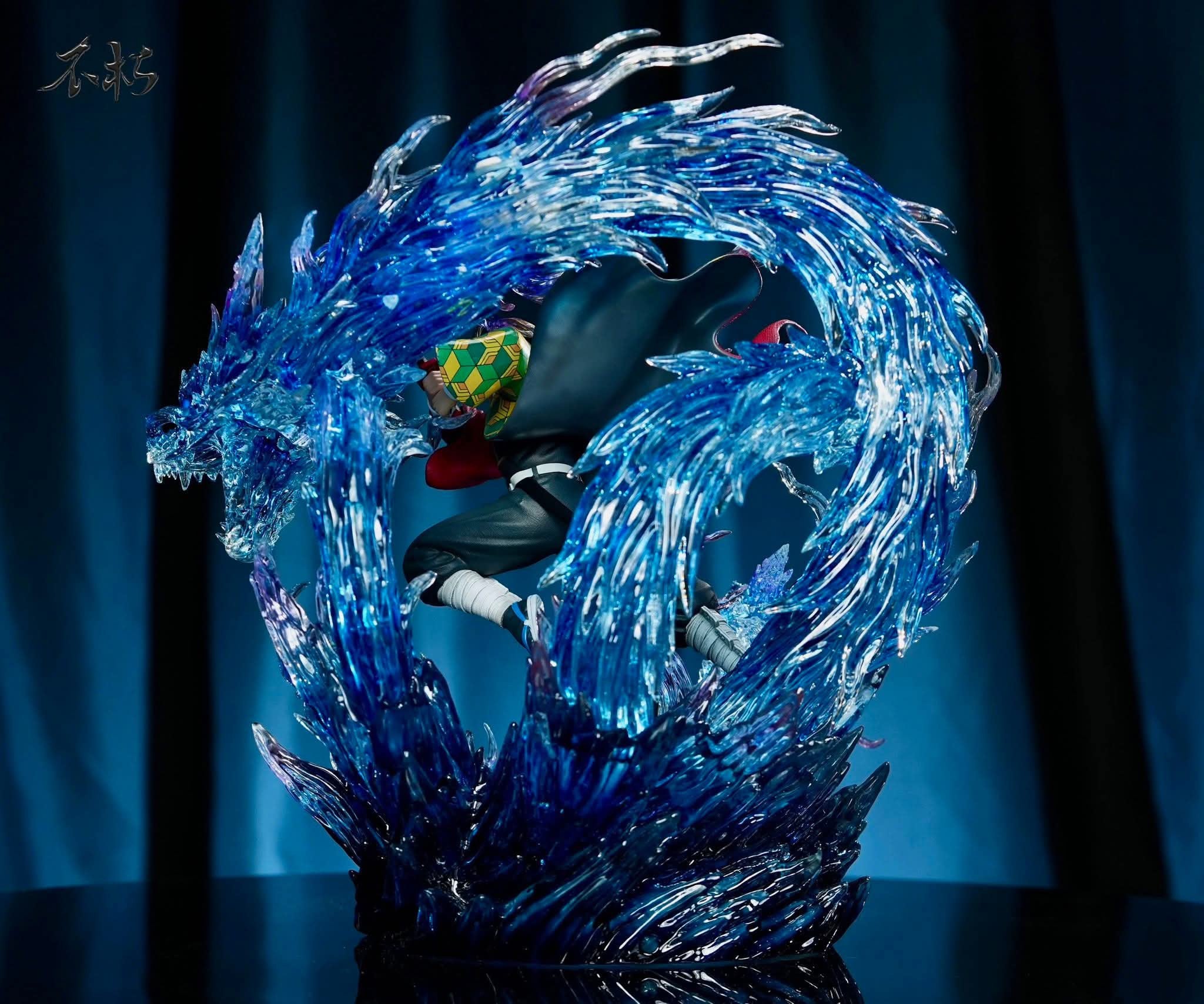 Tomioka Giyuu resin statue Immortal Studio anime figure