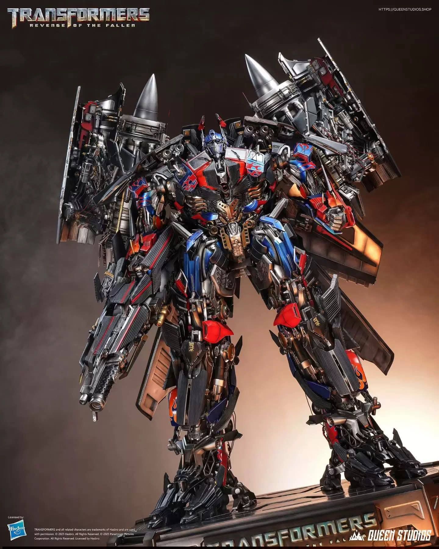 Jetpower Optimus Prime resin statue Queen Studio anime figure