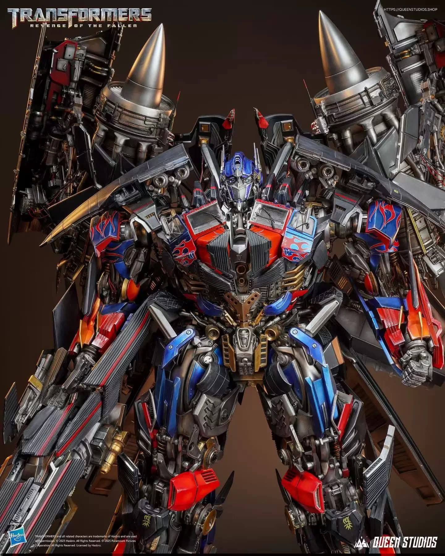 Jetpower Optimus Prime resin statue Queen Studio anime figure