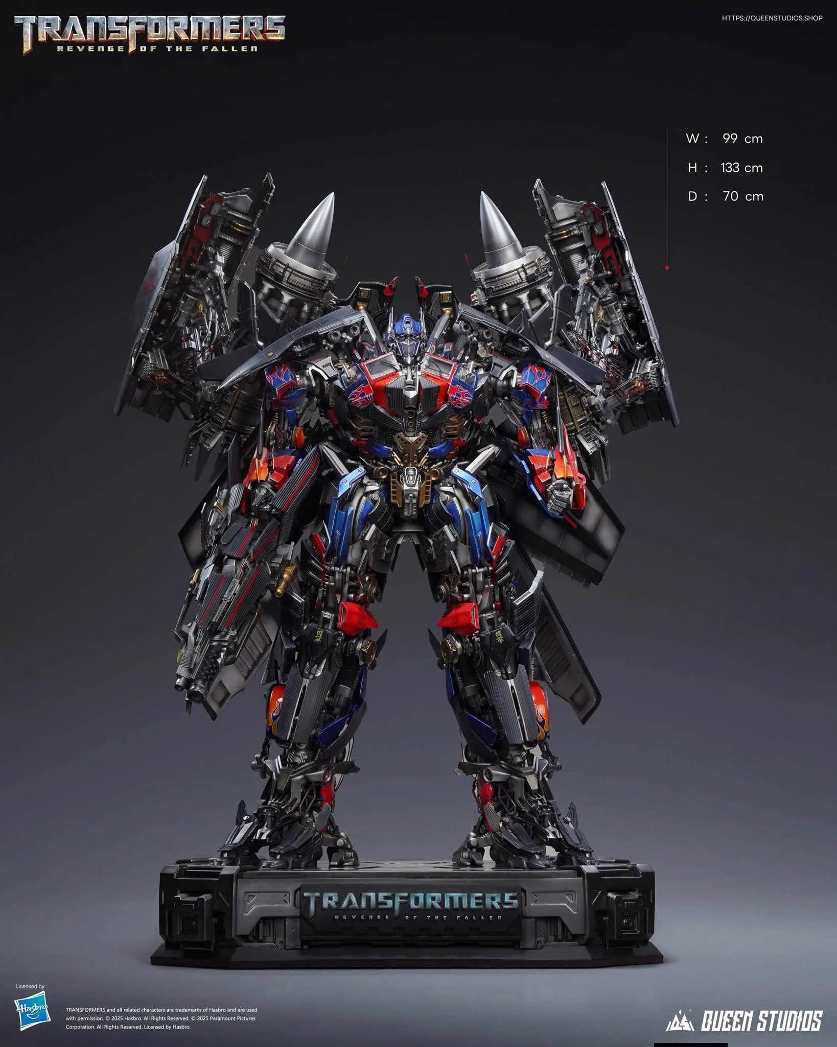 Jetpower Optimus Prime resin statue Queen Studio anime figure
