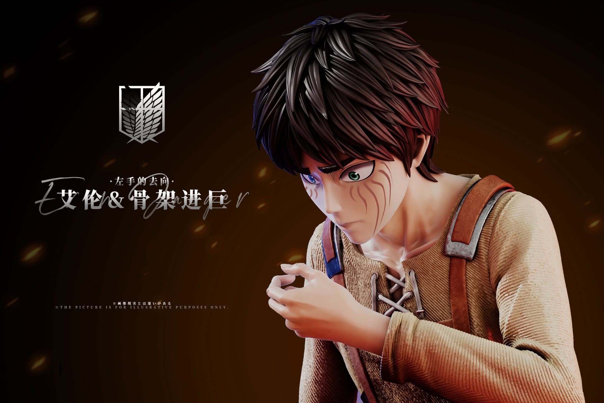 Eren resin statue AZ studio anime figure