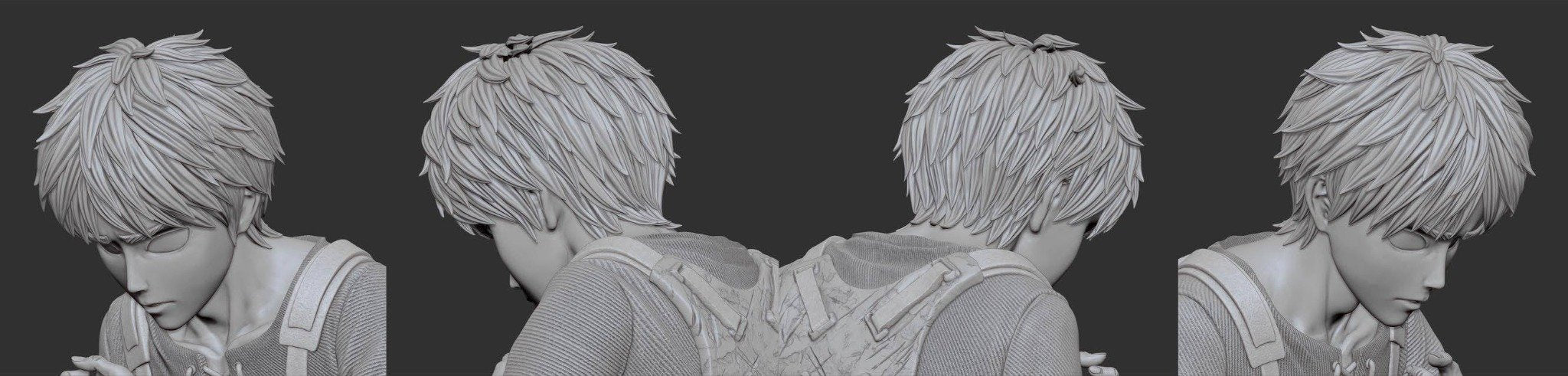 Eren resin statue AZ studio anime figure