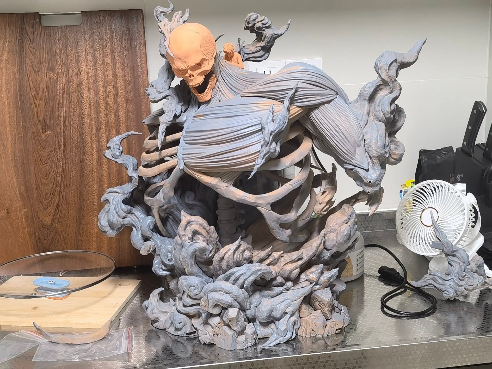 Eren resin statue AZ studio anime figure