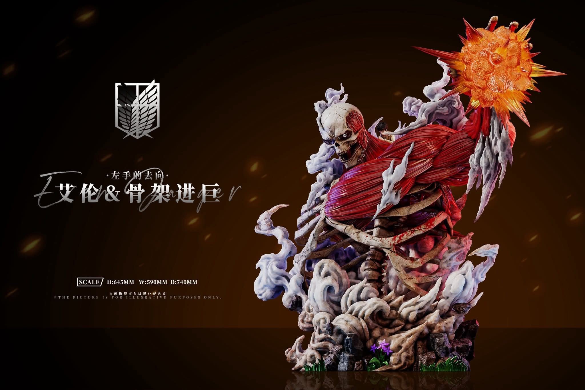 Eren resin statue AZ studio anime figure