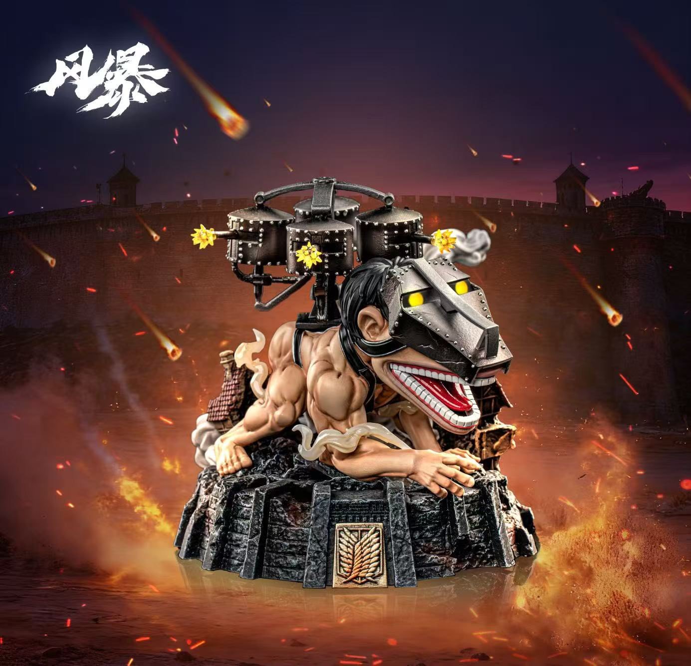 Cart Titan WCF resin statue Feng Bao Studio anime figure