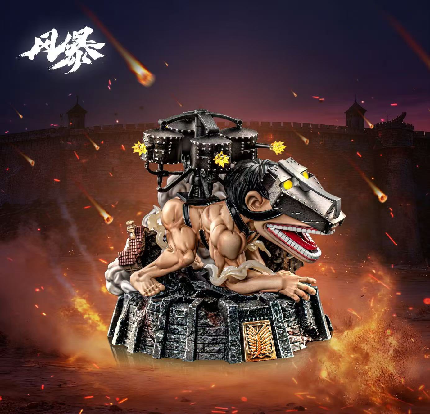 Cart Titan WCF resin statue Feng Bao Studio anime figure