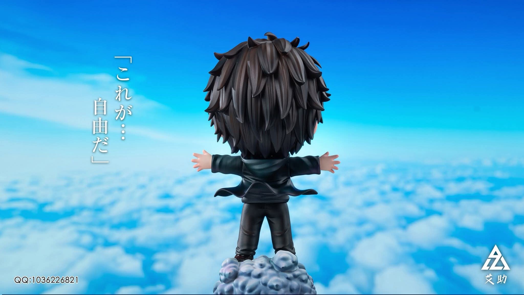 Cute Freedom Eren resin statue AZ studio anime figure