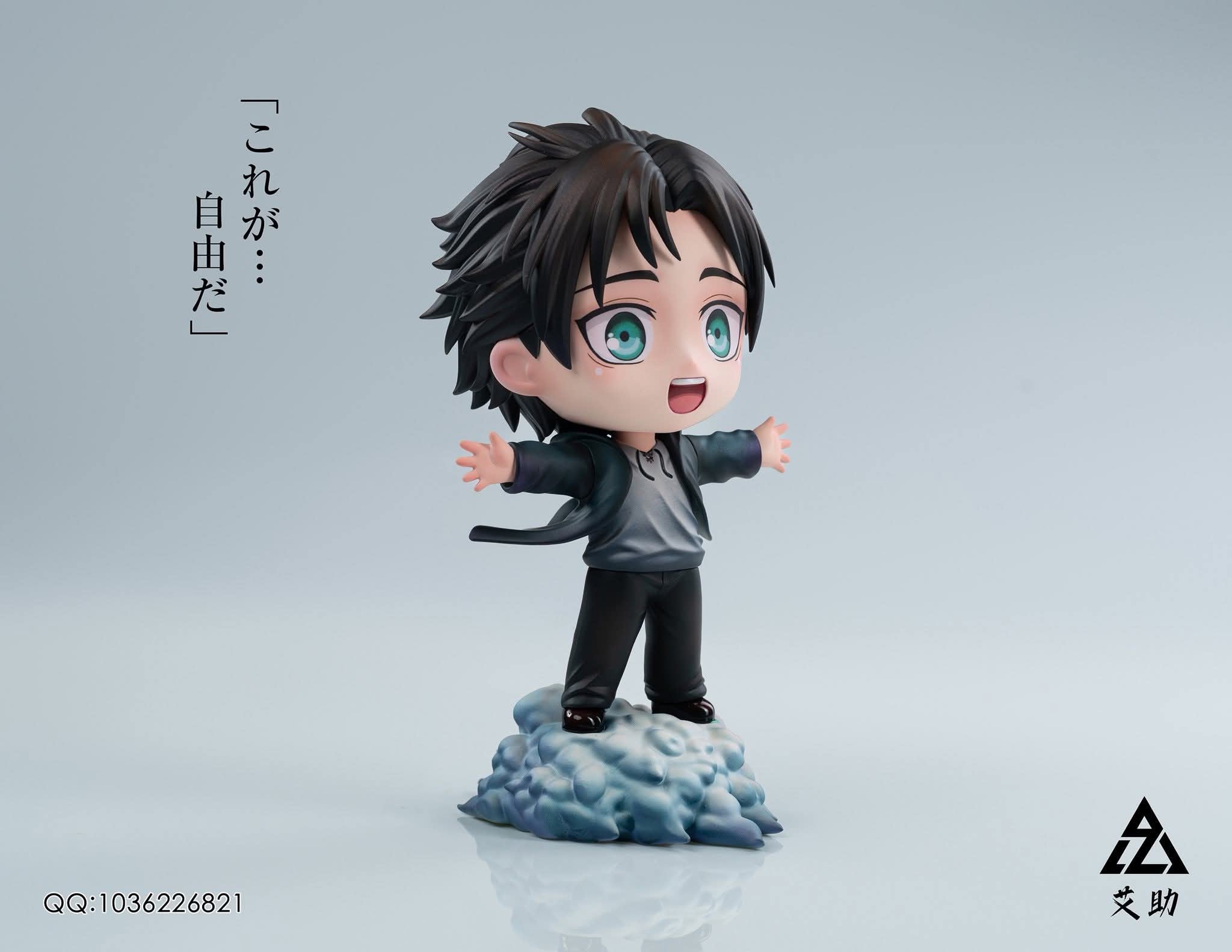 Cute Freedom Eren resin statue AZ studio anime figure