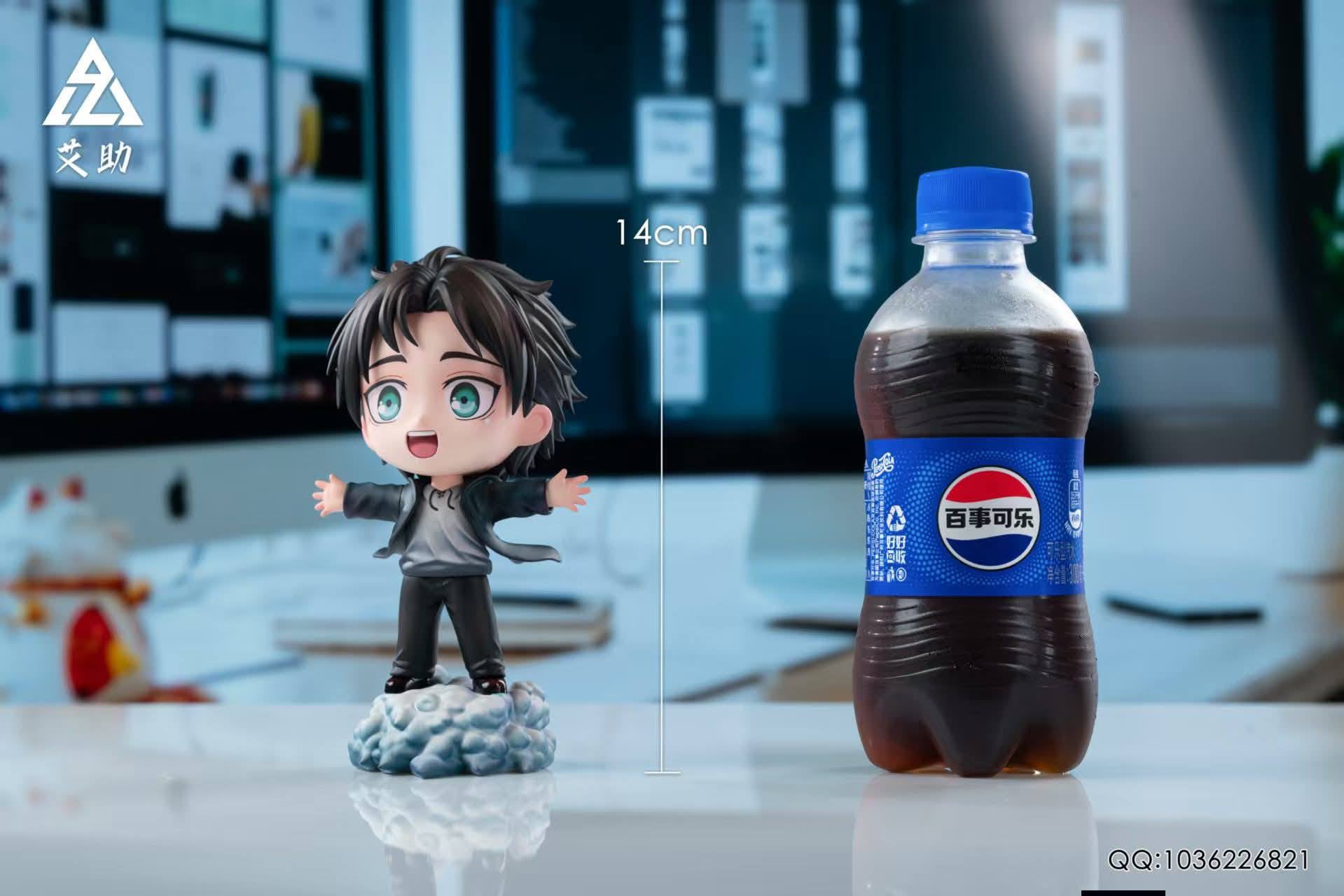 Cute Freedom Eren resin statue AZ studio anime figure