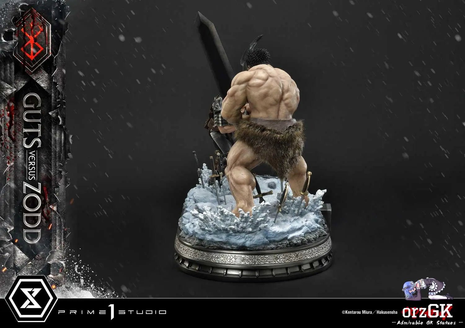 Guts versus Zodd UDMBR-01 UDMBR-01DX (Licensed) - Ultimate Diorama Masterline Berserk - Prime 1 Studio resin statue Navy Toys anime figure
