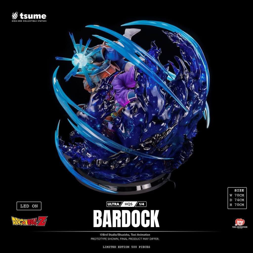 Bardock Ultra HQS resin statue Tsume Art Studio anime figure